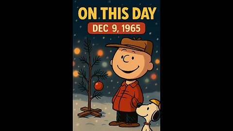 December 9, 1965: A Charlie Brown Christmas Debuted on CBS