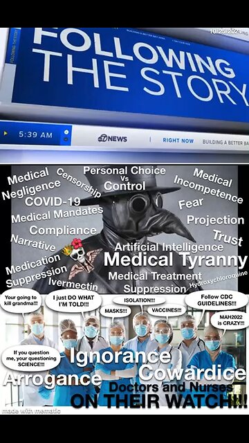 Why did many doctors and nurses go along with the Covid Hoax?