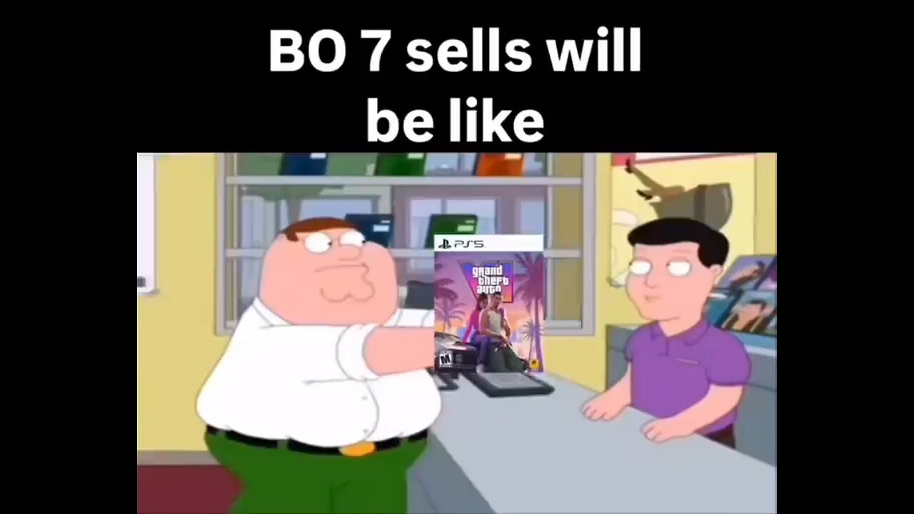 Black ops sell will be like