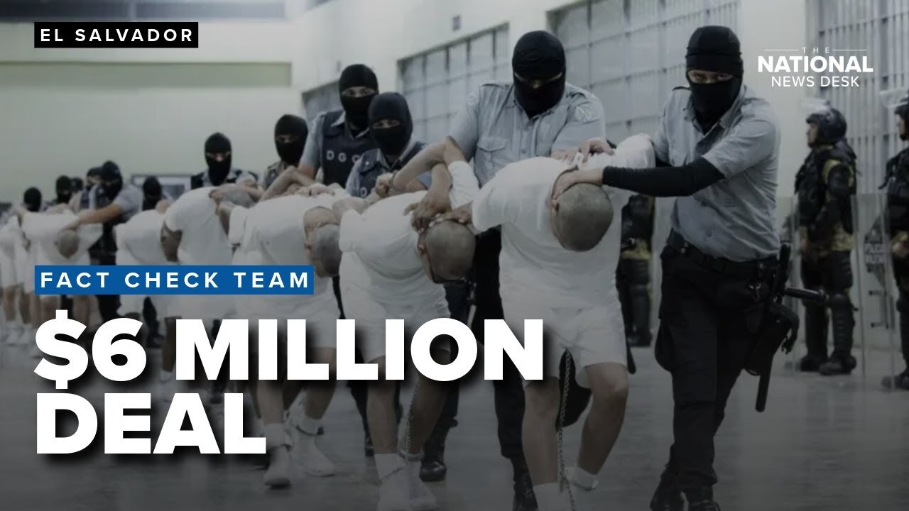 Deportation flights are part of a $6 million deal between the Trump admin. and Salvadoran government