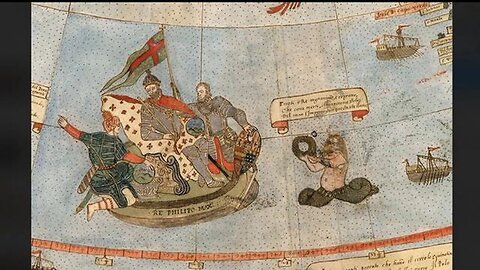 "Unearthing the Fantastical: 430-Year-Old Restored Map Reveals Mermen and Unicorns"