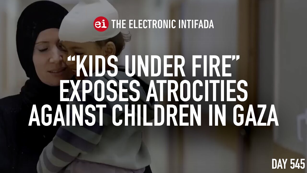 Kids under fire exposes atrocities against children in Gaza, with Josh Rushing