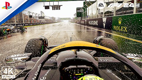 F1 24 Lando Norris McLaren MCL38 Pushing Hard at Australian Grand Prix 💪🏁