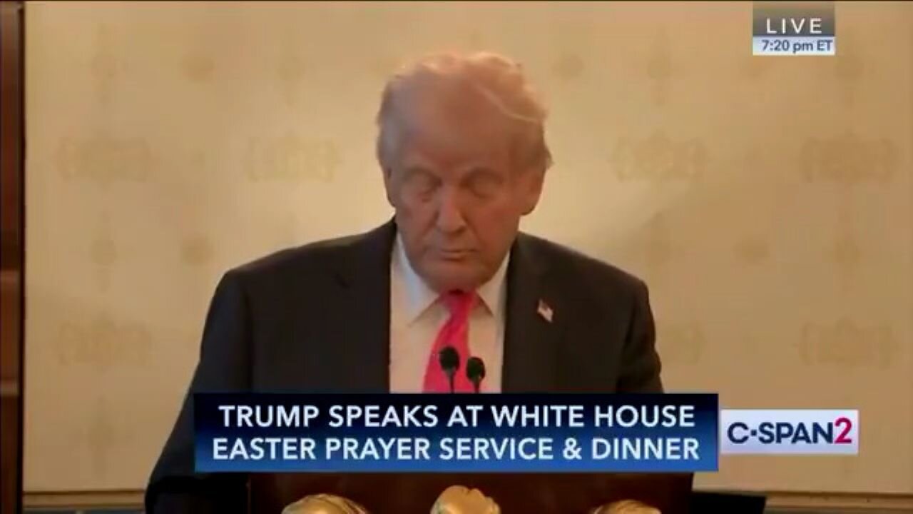 President Trump Reflects On Christ's Sacrifice And Resurrection In Moving Easter Address