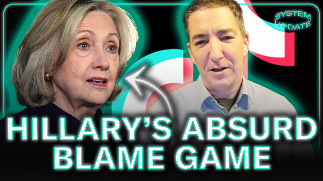 Hillary BLAMES TIKTOK for Young People Turning Against Israel