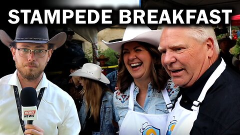 Premier Smith hosts MLAs, fellow premiers at Stampede breakfast