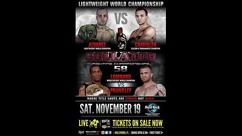 Bellator FC 58 - Nov 19 2011 - Seminole Hard Rock Hotel & Casino, Hollywood, FL