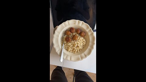 Nu ska jag äta Makaroner med Köttbullar