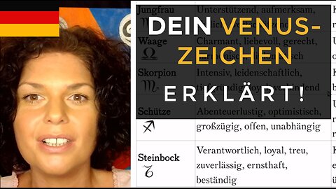 13 – Dein Venuszeichen im Horoskop – Bedeutung & wie du es findest