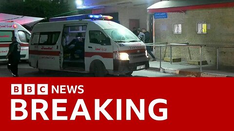Israel conducting 'extensive strikes' on the Gaza Strip | BBC News