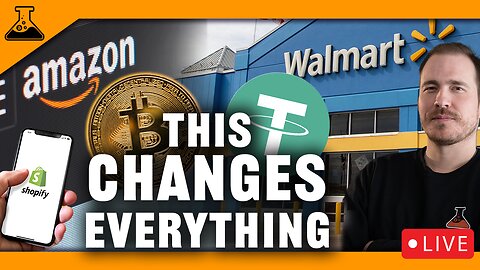 Buy The Bitcoin & Altcoin Crash? Stablecoin Race | Amazon, Shopify & Walmart Enter Crypto