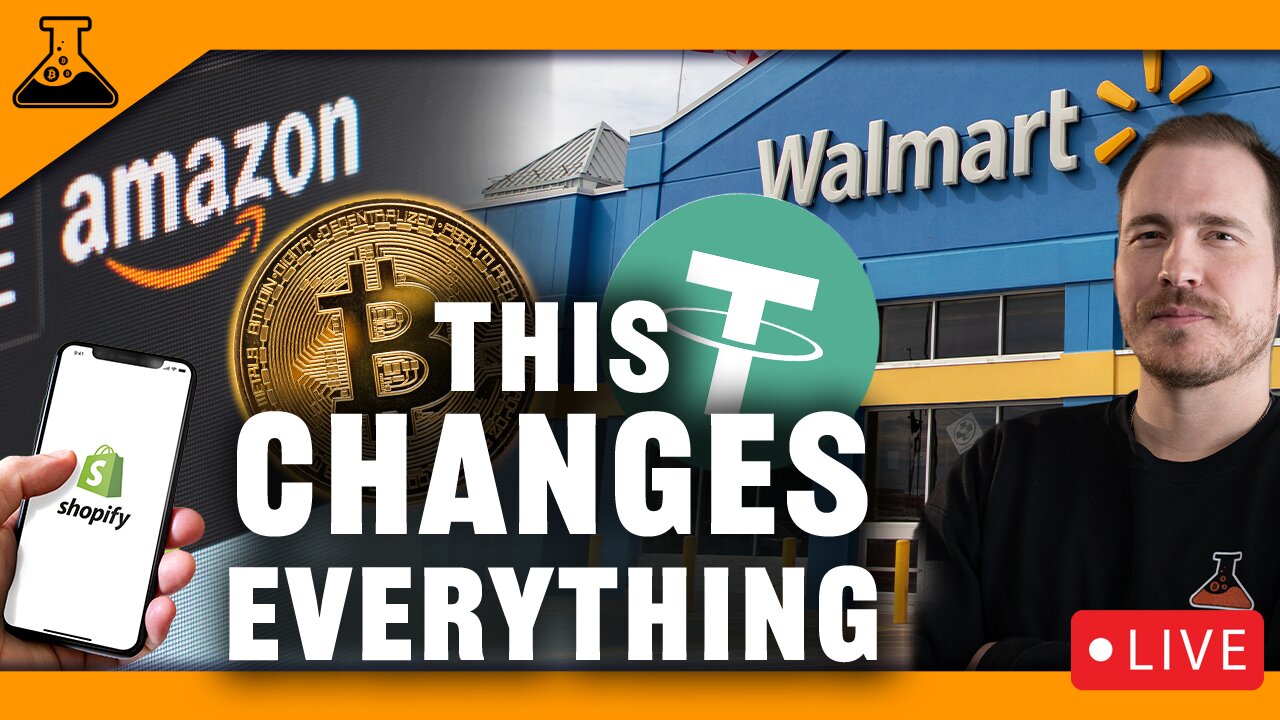 Buy The Bitcoin & Altcoin Crash? Stablecoin Race | Amazon, Shopify & Walmart Enter Crypto