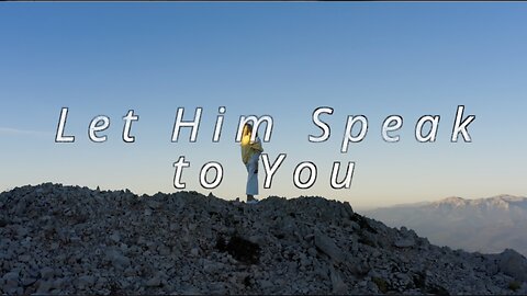 Let Him Speak to You - Jt's Song of the Week 2025-06-11