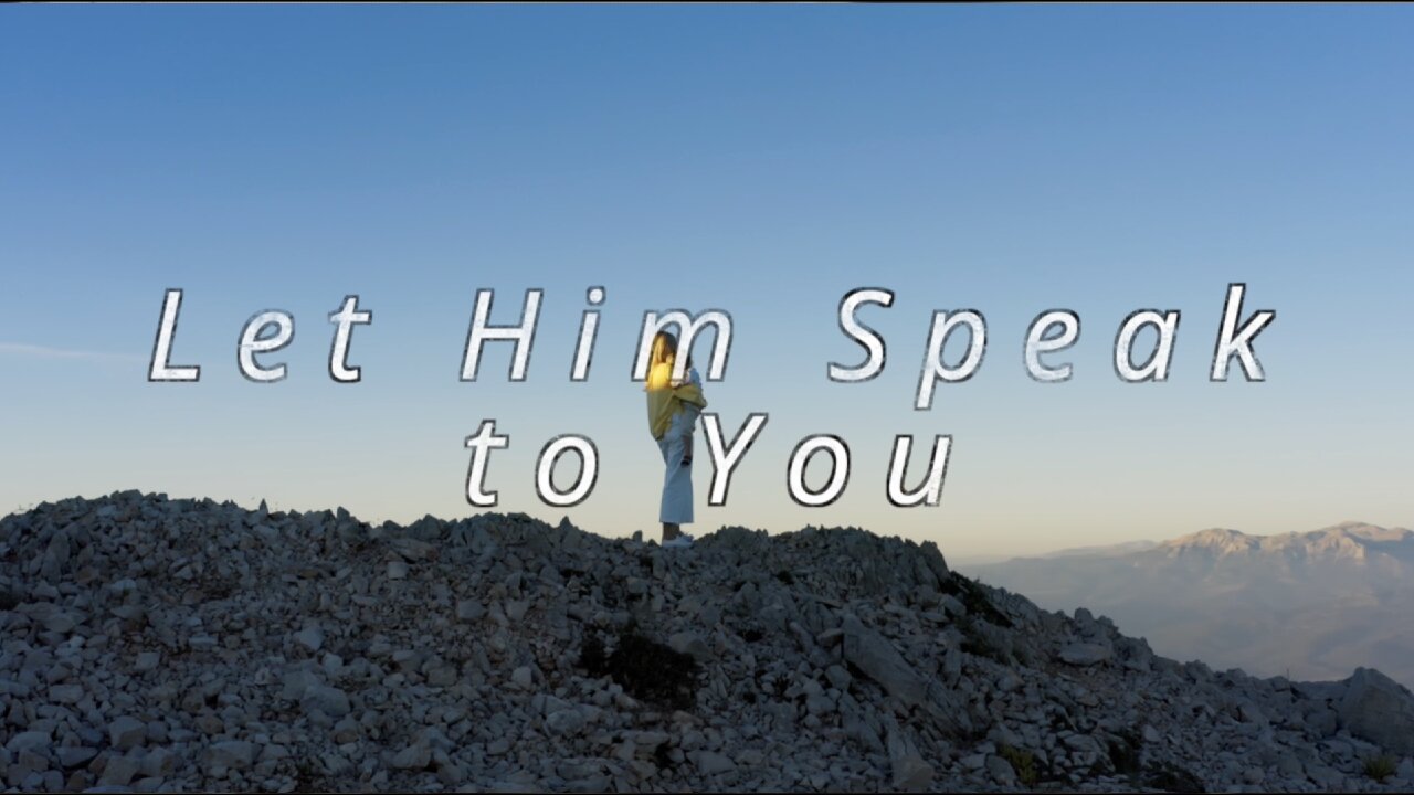 Let Him Speak to You - Jt's Song of the Week 2025-06-11