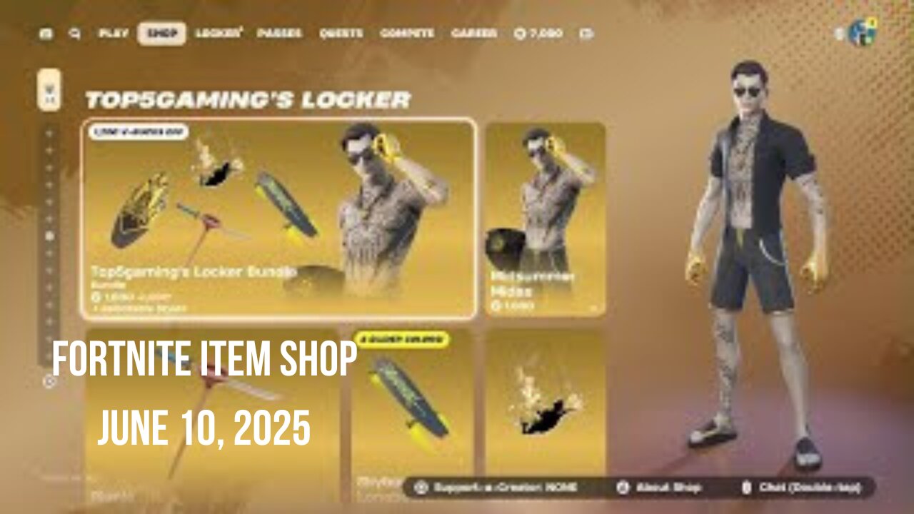 Fortnite Item Shop|June 10, 2025