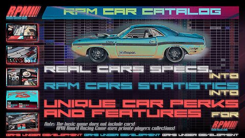 RPM Car Catalog – Turning 1:64 Into Racing Machines!