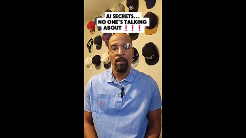 AI SECRETS... NO ONE'S TALKING ABOUT ❗❗❗