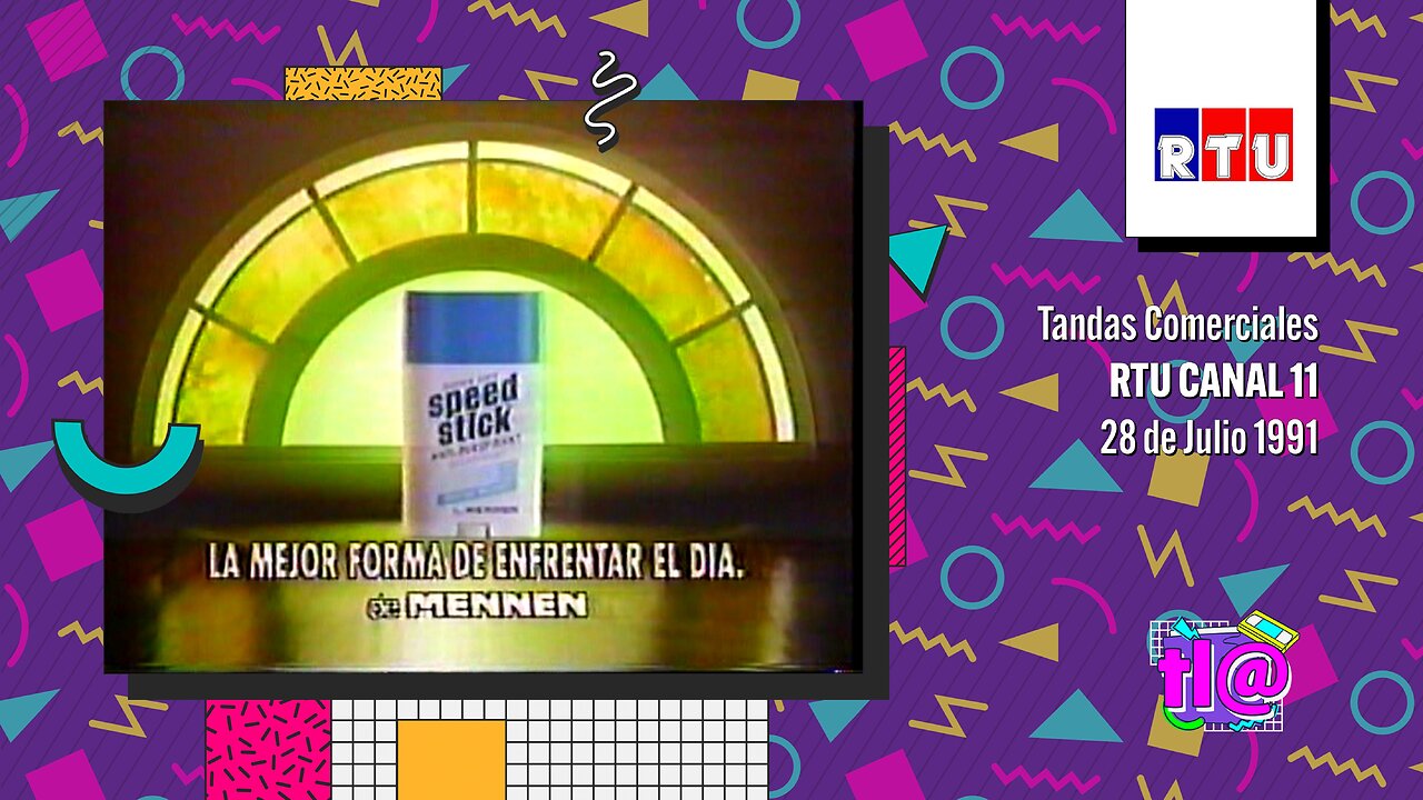 Tandas Comerciales RTU Canal 11 (28 de Julio 1991)