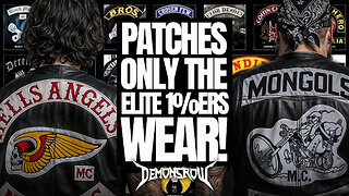 8 Hardest Patches to Earn in 1% Motorcycle Club Culture 💀🏍️