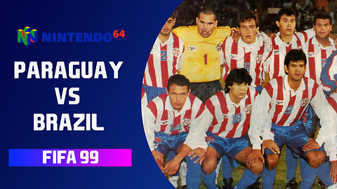 ¡GAMEPLAY FIFA 99 | PARAGUAY VS BRAZIL!