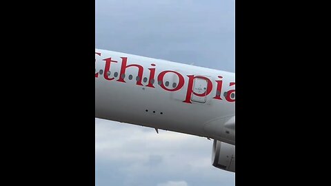 Ethiopian Airlines Airbus 350-900 on departure
