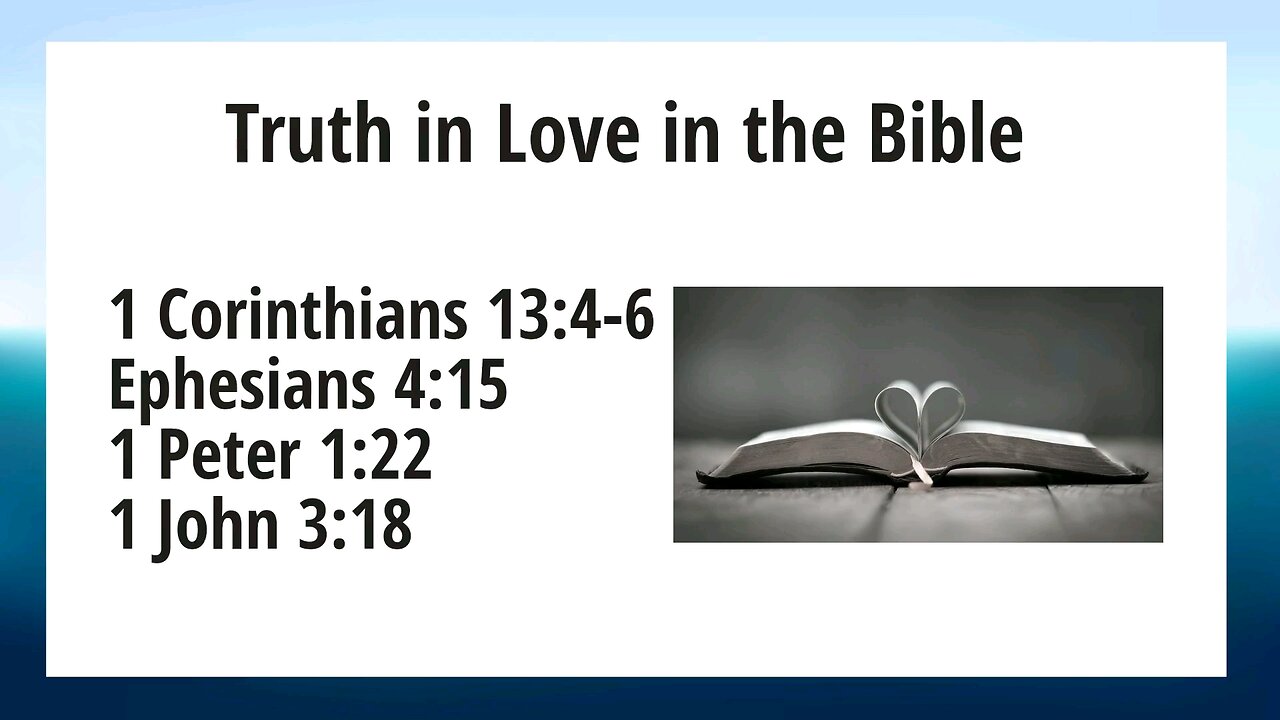 Speaking The Truth in Love ❤️