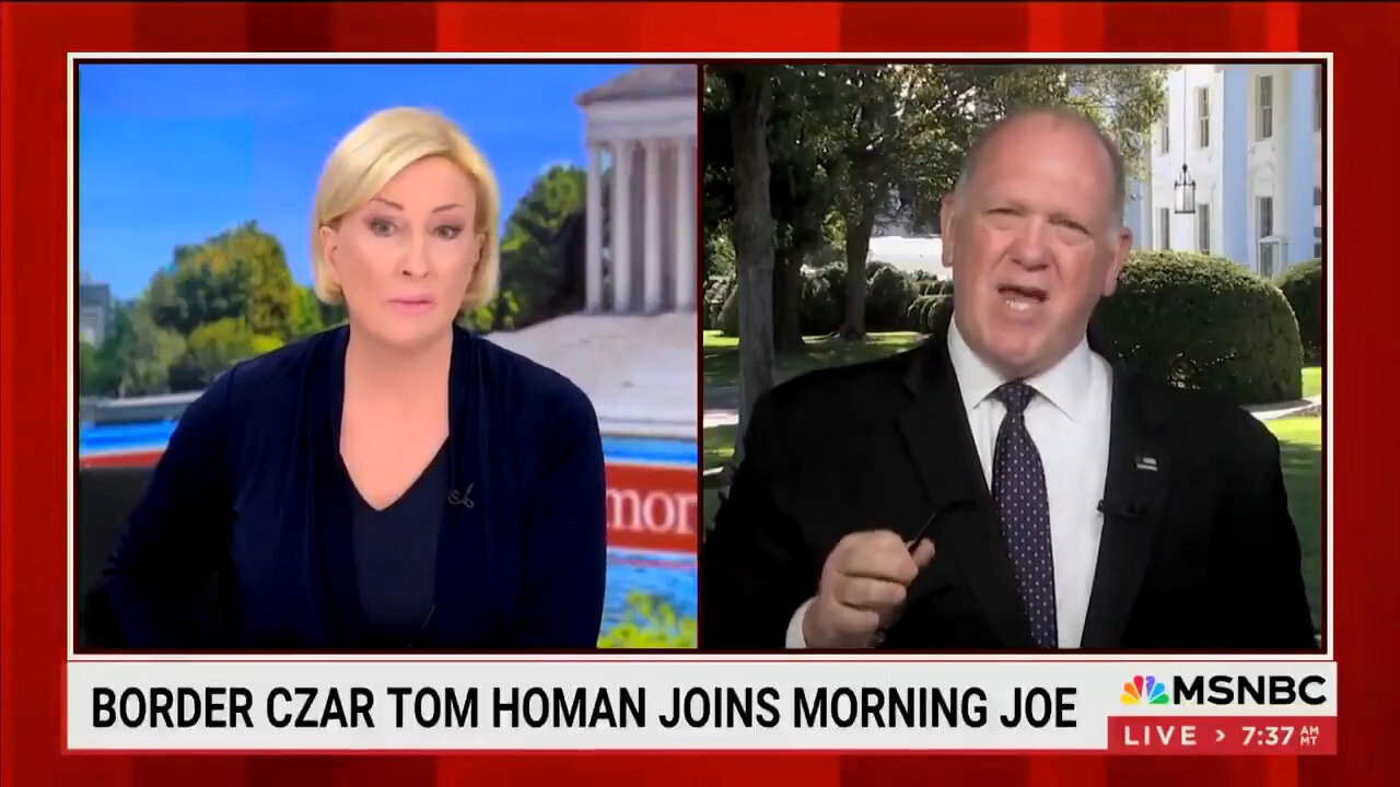 Her FACE! Tom Homan Just Made MSNBC's Mika Brzezinski Look Like An Even Bigger Fool
