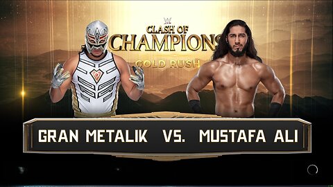 WWE 2k22 Gran Metalik vs Mustafa Ali