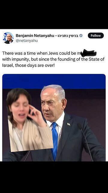 Netanyahu: “We’re the Victims!”