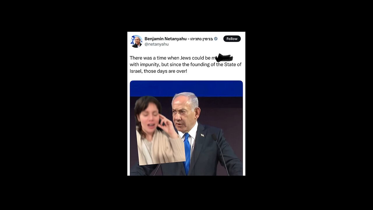 Netanyahu: “We’re the Victims!”