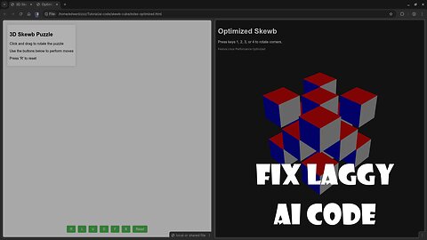 Optimize AI Code: Building a Fast 3D Skewb on Fedora Linux