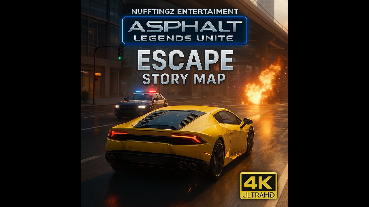 ESCAPE – Full Asphalt Legends Unite Story Map Gameplay [4K]