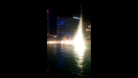 Bellagio water dancing.