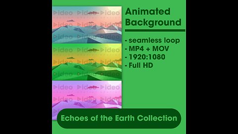 🧑‍🎤Triad of Neon Horizons Bundle • Zoom Teams Streamer Background Club Office FHD Seamless Modern