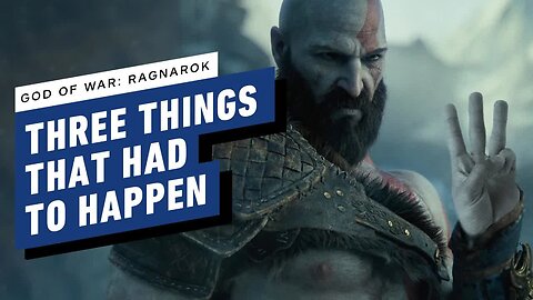 The Three Things That Needed to Happen in God of War - Ragnarok, According to Cory Barlog