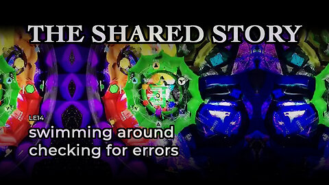 swimming around checking for errors