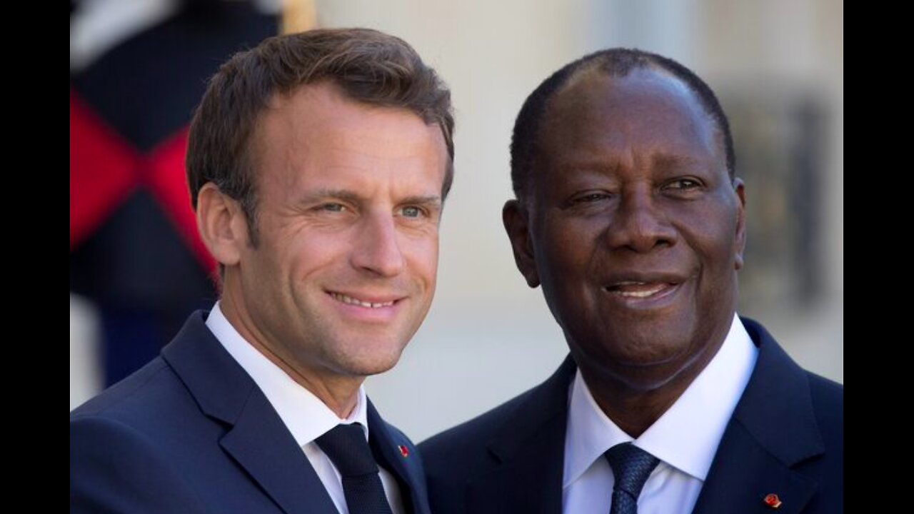 EMMANUEL MACRON DÉMENT ET HUMILIE ALASSANE OUATTARA PUBLIQUEMENT.