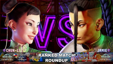 Kuya Kalbo SF6 Ranked Match Roundup. Chun Li Master Rank [Hori Fight Stick]
