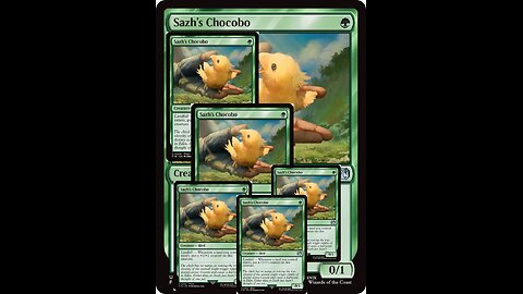 We stole all of Sazh's Birbs / Final Fantasy Draft / MTGA