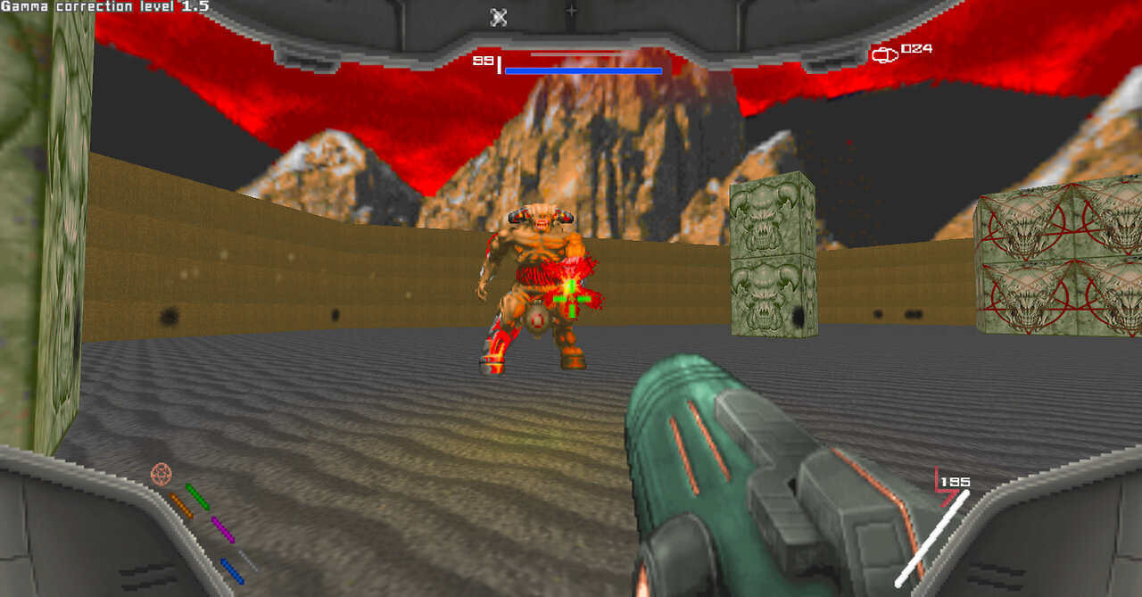 Metroid Dreadnought (DOOM E2M5 - E2M8 and Secret Level E2M9)