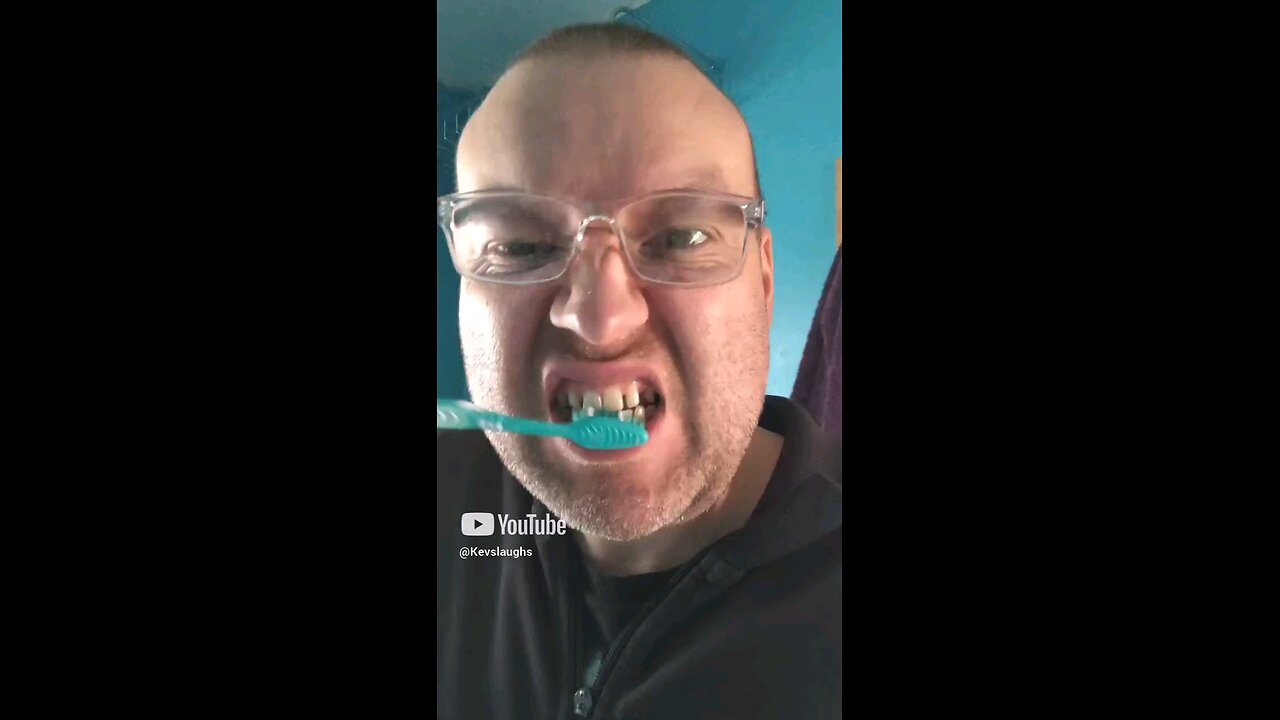 fun with the toothbrush 🪥 🤣