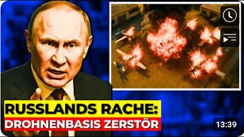 Russlands Rache! Vergeltungsschlag Zerschmettert Drohnenbasis – Die Eskalation Beginnt! o2.o6.2025