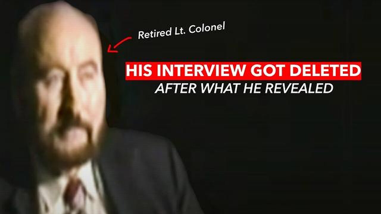 The Banned Interview with a Retired Colonel Tom Bearden that was Deleted from Everywhere