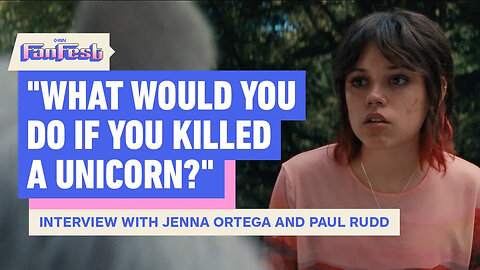 Jenna Ortega and Paul Rudd Dish on How Unicorns Behave on Set _ IGN Fan Fes