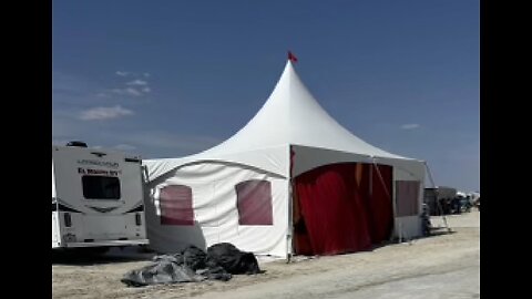 Gladio Murder of Vadim Kruglov, 37, stabbed & found inside a Pyramid Tent.