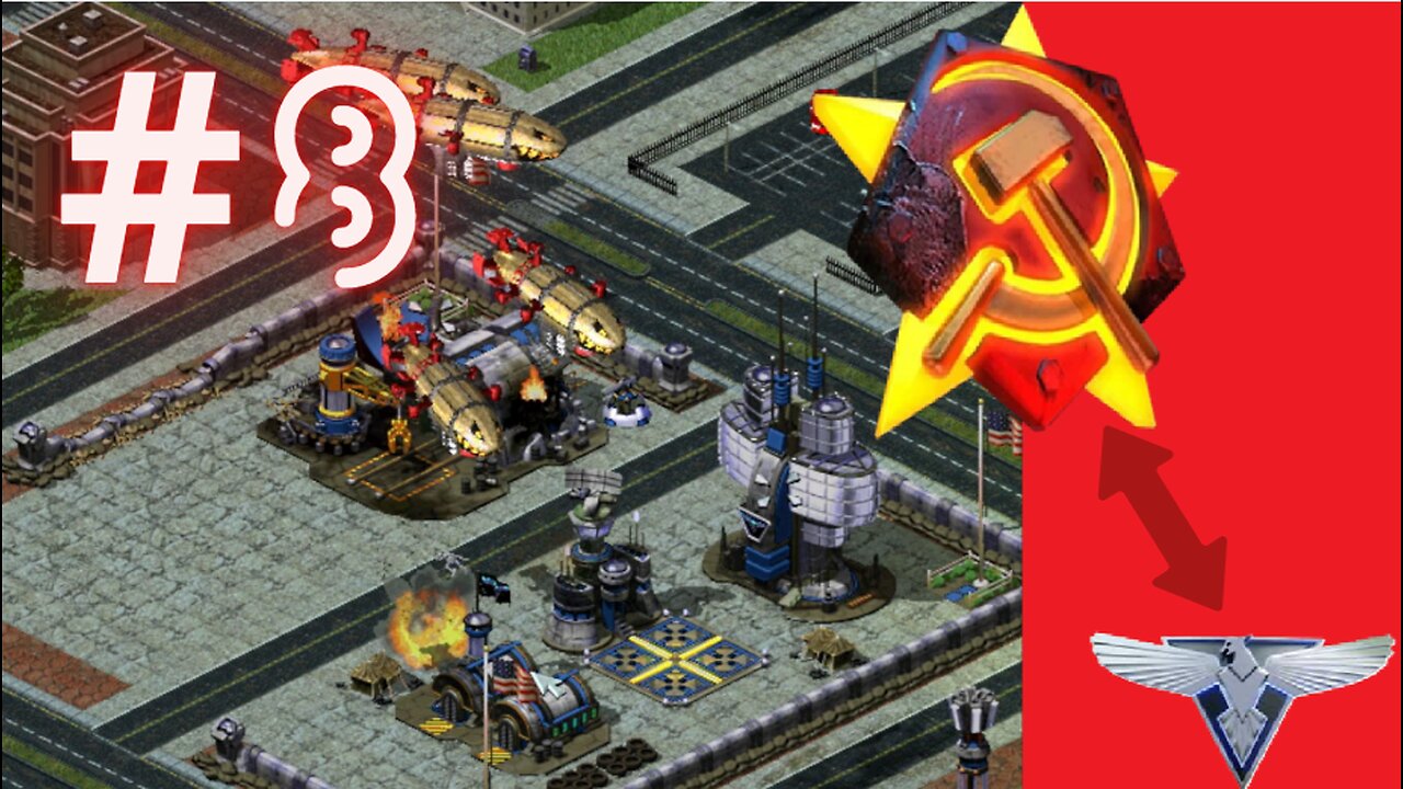 Red Alert 2 - Soviet's Flipped Mission - Part 8: Free Gateway - Walkthrough - Kirov Reporting