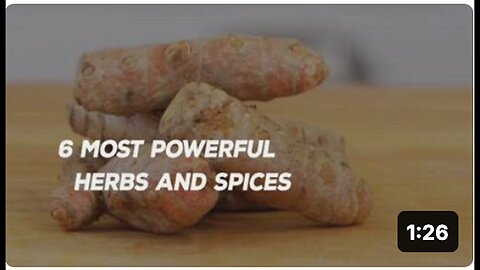 "Top 6 Potent Herbs and Spices"