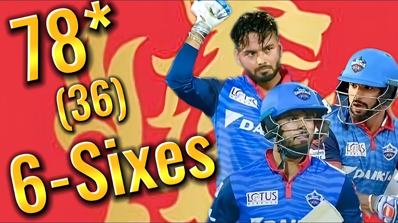 Rishabh Pant’s Insane 78*(36) – IPL 2019’s Greatest Chase Finisher!”*