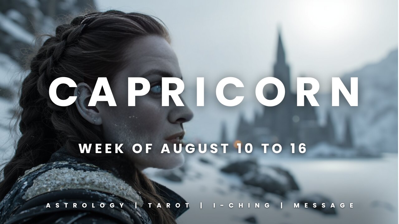 CAPRICORN Week of August 10 to 16