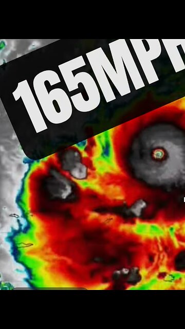 CATEGORY 5 (165MPH) ERIN STILL RAPIDLY INTENSIFYING...